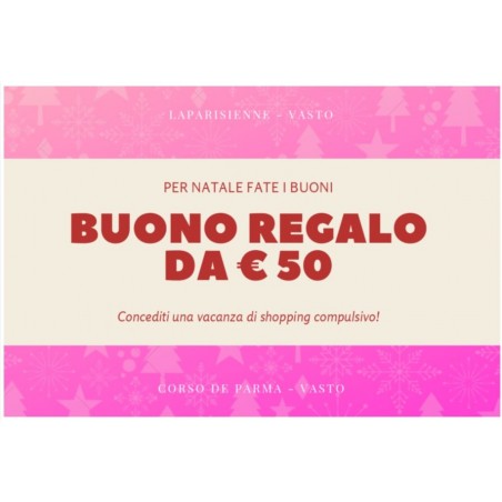 BUONO REGALO € 50